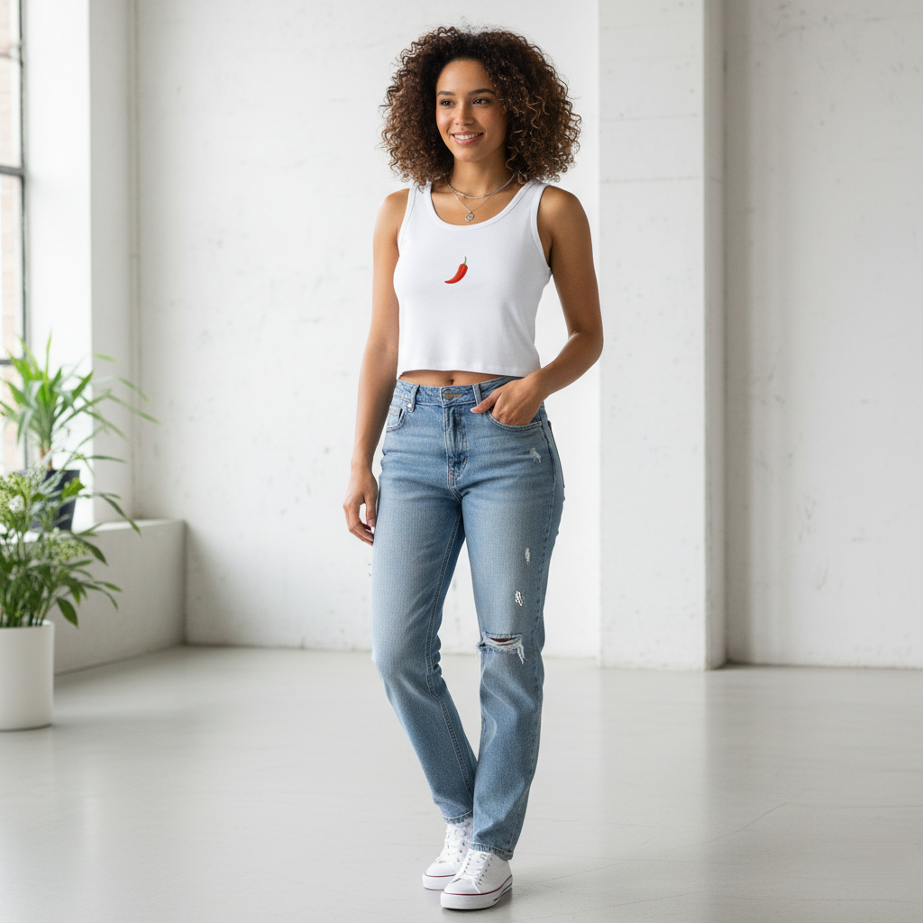 Sizzle on Streets(hot) Crop Tank