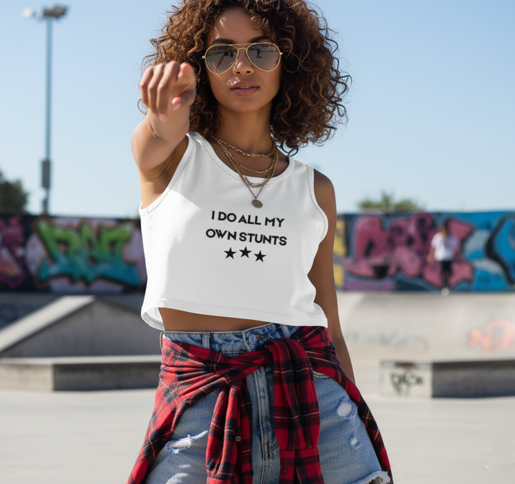 Stunt & Style Crop Tank